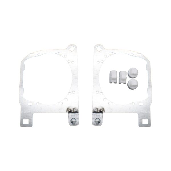 Adaptery montażowe Cała ramka CNC – konwersja reflektorów Audi A6 C6 przedlift Xenon na HELLA 3R / G5-BRT / Bi-LED