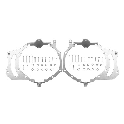 Adaptery montażowe CNC – ramka do konwersji reflektorów Infiniti FX35 (2009–2013), FX30 i QX70 na HELLA 3R / G5-BRT / Bi-LED